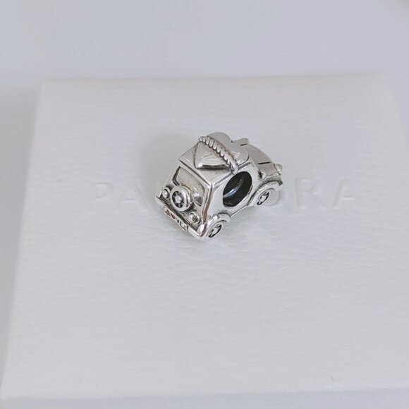 Pandora Electric Car Charm Dangle S925 Sterling Silver Bracelet Pendant Gift - Picture 10 of 10